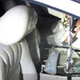 The interior of the Mercedes post-accident. Photo: The Law Offices of Michael Lawson Neff
